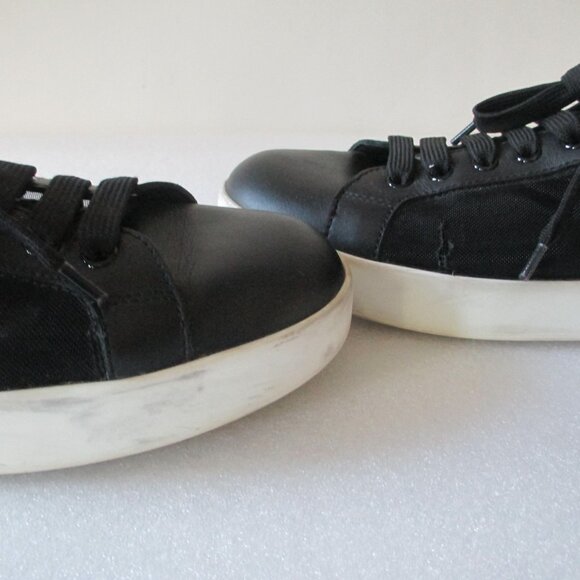 🌷DOLCE & GABBANA "PORTOFINO" SNEAKERS IN NAPPA LEATHER AND MESH - Picture 12 of 16